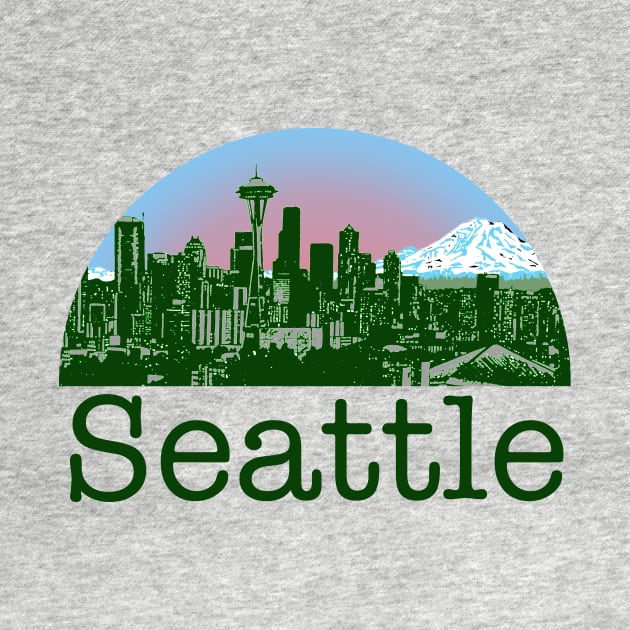 Seattle, the Emerald City by checkman